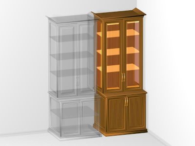 Шкаф - буфет с минибаром