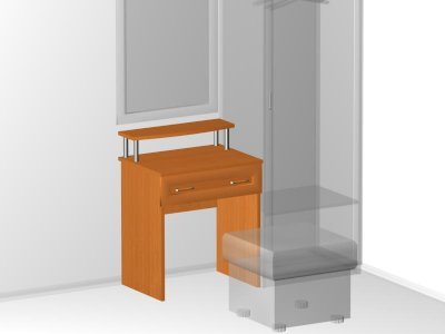 Стол туалетный (ящик,надстройка)
